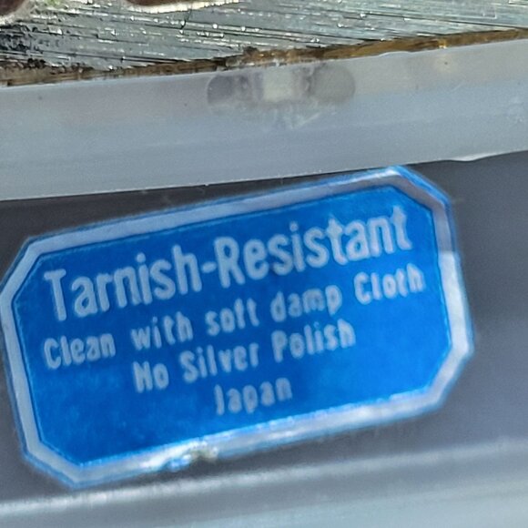 Vintage Japan Goldtone Over Silverplate White Calla Lily Salt Pepper Shaker Set - Picture 7 of 8